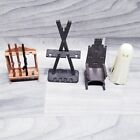 Vintage Playmobil Accessories Lot Gun Weapons Rack Throne Chair Ghost Costume