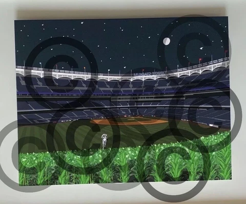 MLB Field Of Dreams Game Yankees Vs White Sox Limited Edition Print Cover