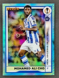 2022-23 Topps Merlin Chrome MOHAMED ALI CHO RC Aqua Prism Refractor 123 Real -A - Bild 1 von 2