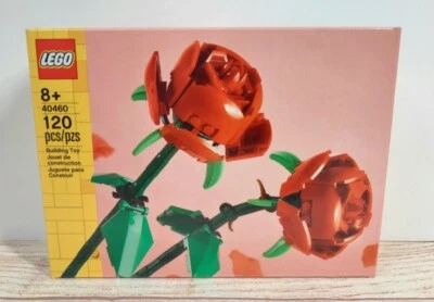 LEGO CREATOR: Rosas Lego 40460 Colección Botánica Flor Rosa Regalo Mamá Amor Foto 1 de 4