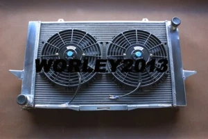 Aluminum radiator + fan for Volvo 850 1993-1997 / V70 C70 S70 1997-2004 manual - Foto 1 di 13