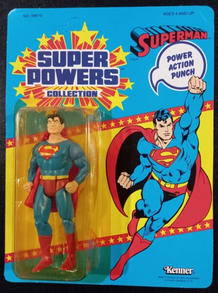 Kenner 1984 DC Super Powers Superman and Super-Mobile (Incomplete)