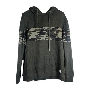 MBX Premium Goods Fleece Hoodie Camouflage grau grün schwarz Größe Large gebraucht, in einwandfreiem Zustand - Bild 1 von 8