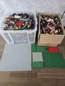 Lego 15 kg Kilos Caja Lote Piedras Placas Bloques Ciudad Regalo Navidad - Imagen 1 de 8
