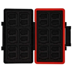 Durable Portable Case for SD and Micro SD Cards Shockproof Waterproof Design - Picture 1 of 3