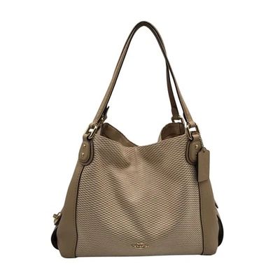 Bolso de hombro Coach Beachwood Jacquard Edie 31 28895 Foto 1 de 4