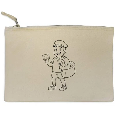 Canvas-Clutch/Zubehörkoffer "Friendly Postman" (CL00048095) - Bild 1 von 2