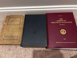 The American Practical Navigator Nathaniel Bowditch 1943, 1966, 1995 - Bild 1 von 9