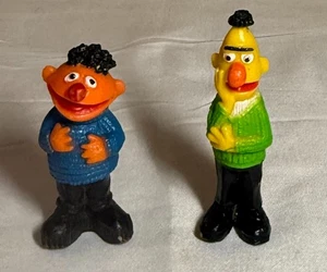 Vintage Muppets Sesamstraße 2" Figuren - Bert & Ernie - Bild 1 von 2