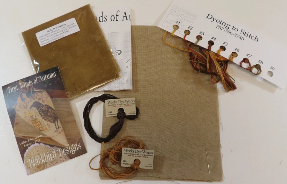 PATRONES DE PUNTO DE CRUZ - Primeros Vientos de Otoño por Blackbird Designs (101) Foto 1 de 1