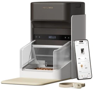 PETLIBRO RFID Automatic Cat Feeder, 3L 5G Wi-Fi, App Control - - Scratch & Dent - Picture 1 of 4