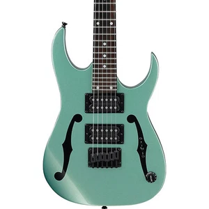 Ibanez PGMM21 Paul Gilbert Signature miKro Electric Guitar Metallic Light Green - Picture 1 of 5