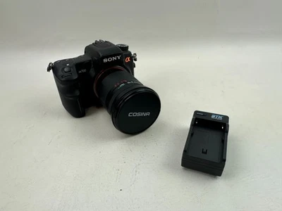 Sony Alpha A 700 12MP Digital SLR DSLR-A700 W/ Cosina 28-105 MM Lens READ - Image 1 of 4