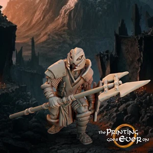 Morthan Orc Spearman E | Print Goes Ever On | RPG Wargaming 3D Printed MESBG - Picture 1 of 1