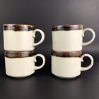 Arabia Karelia Cups Espresso Tea Coffee 6 oz Finland Set of 4 Mugs