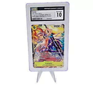 Yamato SR Englisch OP04-112 One Piece Karte CGC GEM MINT 10 - Bild 1 von 2