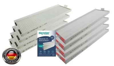 HOOSTER 4x Filter SET für Zehnder ComfoAir Q350 / Q450 und Q600 | je 4 Filter G4 + F7