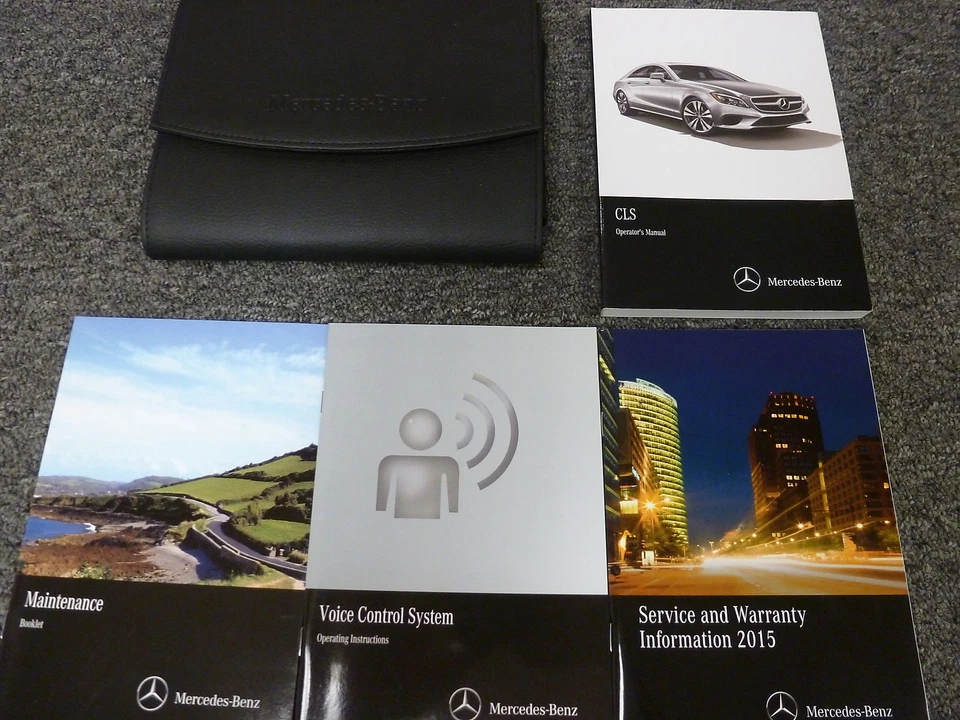 Mercedes Benz CLS CLS400 CLS550 CLS63 2015 4Matic sedán manual del dueño xz Foto 1 de 1