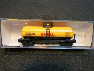 N - Model Power 83455 - Single Dome Tank Car,  Shell       Knuckle Coupler / NIB - Image 1 of 2