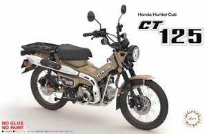 Fujimi Next-4 1/12 Scale Model Bike Kit Honda CT125 Hunter Cub/Matt Fresco Brown