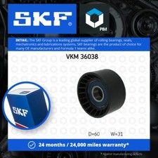 Aux Belt Idler Pulley fits VAUXHALL VIVARO X83 2.0 1.9D 2.5D 01 to 14 Guide SKF