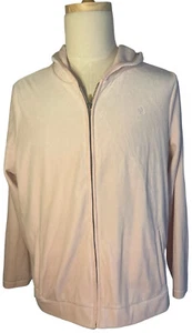 Ralph Lauren Hoodie Womens 2XL Frost Pink Full Zip Sweatshirt NWT - Picture 1 of 12