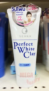 SHISEIDO Senka Perfect Bright Clay Facial Cleanser Deep Cleansing Foam 50g. - Picture 1 of 3