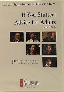 Neue DVD - Wenn Sie stottern, empfehlen Sie: Für Erwachsene + Stottern direktes Gespräch für Jugendliche - Bild 1 von 2
