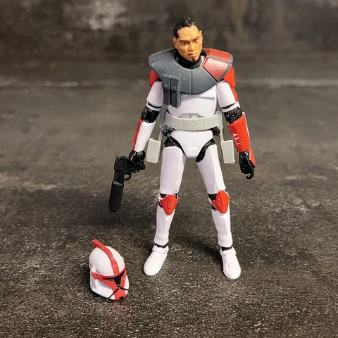 Star Wars Hasbro Vintage Collection ARC TROOPER COMMANDER VC54 Expanded Loose Cover