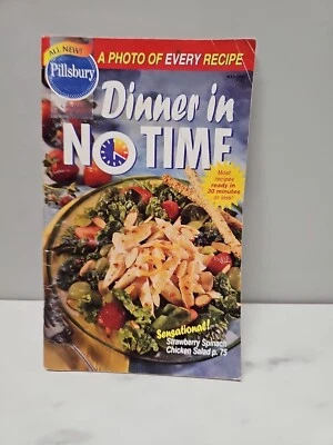 Collector's Pillsbury Classic Cookbooks May 1996 #183 "DINNER IN NO TIME" - Image 1 of 4