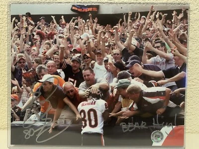 Фотография Бернарда Берриана с автографом Chicago Bears 8x10 LOF - Изображение 1 из 4