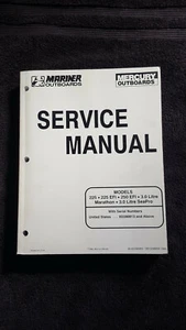 MERCURY MARINER OEM FACTORY SERVICE MANUAL 225,225 EFI, 250 EFI Sea Pro Marathon - Bild 1 von 2
