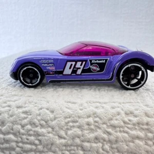Hot Wheels - 2013 Purple Golden Arrow Mattel Thailand Loose - Picture 1 of 8