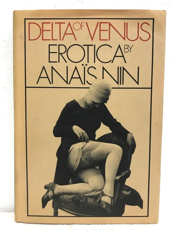 Delta of Venus Erotica Anais Nin 1977 Letter E on Copyright  HC/DJ - Image 1 of 1