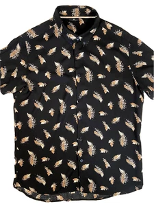 *NWOT* Level Ten Design Viscose Soft Mens' Short Sleeve Shirt Size Small - Picture 1 of 4