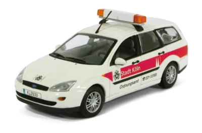 1/43 FORD FOCUS TURNIER ORDNUNGSAMT KOLN 1999 NMINICHAMPS 430087091 - Immagine 1 di 2