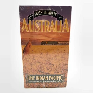 Vintage Train Journeys of Australia The Indian Pacific VHS 2 Tape Set SEALED NEW - Picture 1 of 4