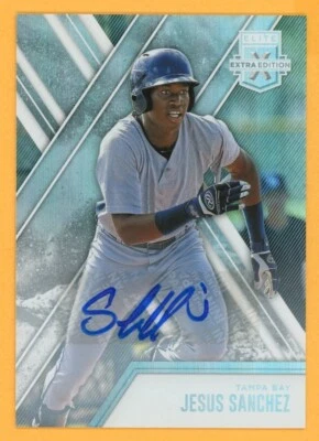 JESUS SANCHEZ 2017 Elite Extra Edition Autograph AUTO Rookie RC - Image 1 of 2