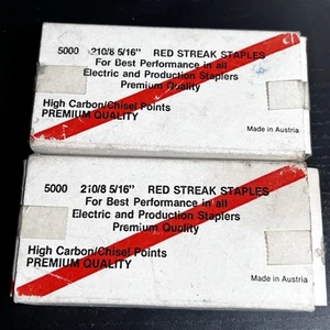 210/8-5/16” Staples for Electric And Production Staplers Vintage Antique READ*** - Picture 1 of 8