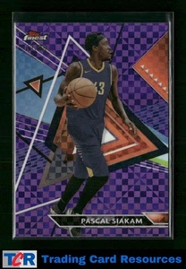 2023-24 Finest #162 Pascal Siakam Viola Rifrattori a scacchiera #/99 - Foto 1 di 2