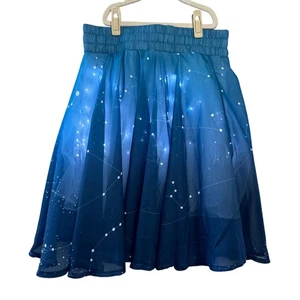 THINKGEEK Twinkling Stars Falda Mujer M Mediana Azul LED Luz Constelación - Imagen 1 de 10