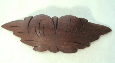 Vintage Wood Drawer Handle Pull, 8 1/8" Wide, Salvage, Retore - Image 1 of 4