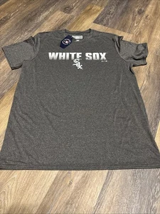 Chicago White Sox Mens Large Gray Short Sleeve T-shirt Majestic - Picture 1 of 11