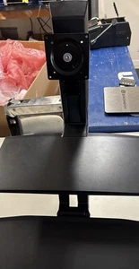 Ergotron WorkFit-A One/Dual LD Workstation & Suspended Keyboard - Standing Desk - Picture 1 of 6