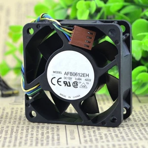 For Delta AFB0612EH DC 12V 0.48A 60*60*25mm 3-wire Inverter Cooling Fan - Afbeelding 1 van 2