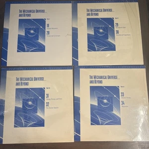 Lot of 4 The Mechanical Universe...and Beyond LASERDISCS Annenberg Collection - Picture 1 of 11
