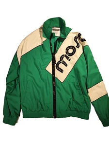 NWT MOSCHINO COUTURE OUTERWEAR FULL ZIP LOGO SZ 50 IT (M4) - Picture 1 of 4