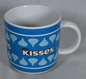 Vintage Galerie Hershey's Kisses Blau 12 Unzen Kaffee Kakao Becher - Bild 1 von 6