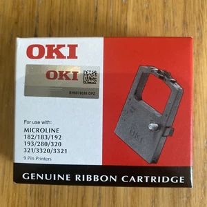 09002303 Oki Ribbon , Nylon , Ml182/192 , Oki - Afbeelding 1 van 2