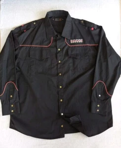 Retro COOGI 1969 Australia Men 4X Buttons Long-sleeve Military Dress Shirt - Picture 1 of 15